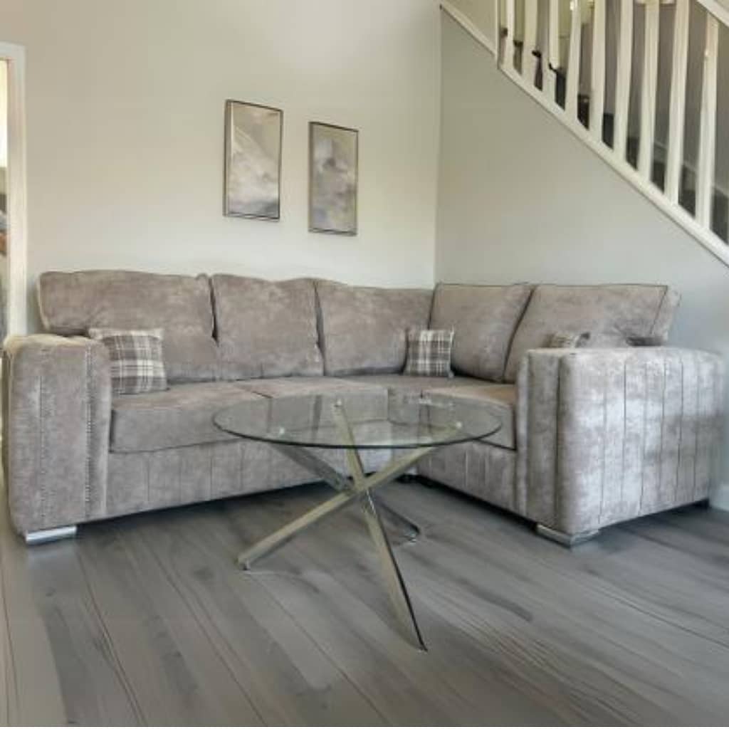 Ashley Corner Sofa Available At Pay Weekly Flooring - From £10 a week - No Interest - No Credit Checks